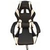 sinlikon Sedia da Gaming Ergonomica con poggiapiedi e cuscino lombare, sedie da scrivania da ufficio per gamer,ufficio