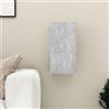 Mhdvray Mobile TV sospeso grigio cemento, 30,5 x 30 x 60 cm, in legno con 2 ripiani, portata 60 kg, design moderno, montaggio a parete salvaspazio per soggiorno, corridoio, camera da letto
