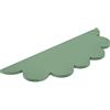 MODULARREDO | VENERE Mensola da Muro, Mensola Cameretta, Mensola da Parete, 76x26x1,8 cm, Verde Acqua Marina - Made in Italy