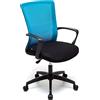 Myoffice My_Office Lotus Poltrona, Nylon, textilene, M, Nero