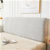 AYUOEODM Copri Testiera Letto Matrimoniale/singolo/1 Piazza E Mezza Tortora,Copertura Testiera Letto Matrimoniale In Tessuto Elasticizzato Universale All-Inclusive Velluto Fodere ( Color : A-3 , Size : 110cm-1
