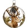 MAROLIN Glass Ornament Stag