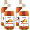 Generic Camomilla Torino - Fei Fan Diffusore Ambiente 26 Fragranze Naturali e Intense ad Alto Concentrato di Essenza - Made in Italy Formato Ricarica da 500ml - 4 Flaconi (Arancia e Cannella)