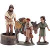 Triciclo Editores Vendemmia 4 Statuine | Figure misteriose |Figure del presepe |Serie 11 cm| Progettato da José Luis Mayo Decorazione Natalizia |Nascita