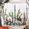 Bodmind 100Pcs Decorazioni per Feste,Pianta Naturale di Cactus Verde Fresco,Tovaglioli di Carta USA E Getta 2Ply 33Cmx33Cm Ideale per Il Decoupage Crafting per La Doccia Nuziale,Immagine,33X33Cm