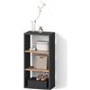 Livinity scaffale portaoggetti Ortello, Antracite/Rovere dorato, 40 x 80.1 cm