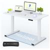 FLEXISPOT E5 PRO+ Standing Desk Elettrica Regolabile in Altezza 120×60 cm, Certificata FSC, Doppio Motore a 3 Sezioni, Piano Motorizzato