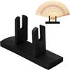 Ciieeo 1pezzi Supporto per Ventagli Legno Giapponese Porta Ventaglio Espositore Decorativo per Casa E Ufficio Design Semplice E Leggero Stabile E Pratico