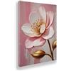 Giallobus - Quadro - 10- Flower Relief - Tela Canvas Telaio Standard - 35x50 - Pronto da Appendere - Quadri Moderni per la casa