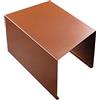 INOXLM lavorazioni inox INOXLM Tavolino Basso Anthea | Tavolo Basso Design | Tavolino da Salotto e Caffè | Made in Italy | Acciaio Verniciato Corten