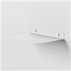 Steelnovo | Zeno, Mensola da Parete in Metallo Verniciato, Mensola da Muro Portaoggetti, 20x3x15 cm, Colore Bianco, Design Minimal e Moderno, Scaffale da Muro, Made In Italy
