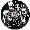 AVJERA Miglior Regalo per i Fan dei Simpson Orologio da Record in Vinile