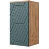 Vicco Mobile bagno Irma, Quercia verde/oro, 30 x 59 cm