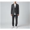 ZAPA Paris Valentin Blazer Uomo UK 40 100% Lana Grigia 2 Bottoni Formale