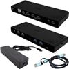 I-TEC UNIVERSAL DUAL 4K DISPLAY DOCKING STATION, PD 85W + I-TEC USB-C CHARGER 100W - CADUA4KDOCKPDB100