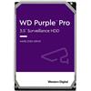 WESTERN DIGITAL WD Purple Pro WD142PURP - Disco rigido - 14 TB - Sorveglianza, trasmissione video intelligente - interno - 3,5" (8,9 cm) - WD142PURP