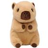 Ty Beanie Bellies - Lara la Piccola Capibara con gli Occhioni Dorati Glitter, i Coccolosi Animaletti di Peluche con il Pancino Morbido Originali 30 Cm - T413215