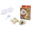 Simba Scout 109452662 - Set di 5 geodi, 3-4 cm, con Occhiali e Lente d'Ingrandimento, Giocattolo da Esploratore, a Partire dai 3 Anni in su