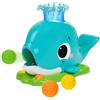 Bright Starts Silly Spout Balena Popper, Gioco con Palline per Bebè dai 6 Mesi, con Musica e luci, Collezione Having A Ball, Unisex, 3 Palline Incluse