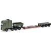 Herpa modello di camion Scania CR 20 HD semirimorchio ribassato Danish Army (DK), in scala 1:87, Military, pezzo da collezione, modello tedesco, statuetta plastica