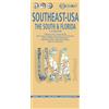 Borch GmbH Southeast Usa 6. The South & Florida. 1:3 000 000: Southeast-USA, Central Florida, New Orleans & Region, New Orleans French Quarter, Atlanta & Region, ... South Miami Beach, Miami & Florida Keys