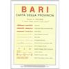 CARTE STRADALI Bari. Carta stradale della provincia 1:150.000