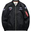 AODECCIE Signori College Baseball Jacket Felpa Motociclista Giacca Giubbotto Casual Capispalla