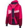 Crivit Giacca da sci per bambini e ragazze, materiale esterno idrorepellente (DE/NL/SE/PL, Numerico, 134, 164, Regular, Pink Abstract (134/140))