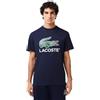Lacoste T-Shirt Manica Lunga Sport, Bianco, S