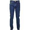 MASTINO Jeans Termico 5 Tasche Imbottito Pile H009 Uomo Profumatore Saggio in Omaggio BLUCHIARO 48