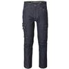 Rossini A00147 Pantalone Jeans Cargo Soul da lavoro multitasche unisex in denim stretch chiusura con cerniera e bottone Blu (numeric_46)
