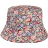 LIPODO Allover Flowers Cappello Bucket a Fiori con Fiocco Donna Primavera Estate