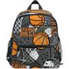 Ksajwzf Zaino da basket moderno per bambini da 3 a 8 anni zaino per bambini da 3 a 8 anni zaino per scuola materna zaino da basket, Multicolore