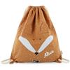 Upstitch Studio Trixie: Zaino e Borraccia per Bambini, per l'Asilo e Chitarra, Personalizzato con Nome Singolo o Come Set, Coniglio, Turnbeutel