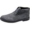 AK collezioni Scarpe polacchine uomo grigio pelle camoscio casual invernali man's shoes (41)