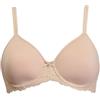 SIELEI SIèLEI Reggiseno con Coppe Spacer E Ferretto Un Fascia Morbido Pizzo Attuale e Malizioso Elegante E Raffinato Allure Art 2686 (C, Cipria, 3)