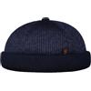 Alfonso D´Este Berretto Docker CartensoD'Este Uomo - Made in Italy Calotta Skull cap con Risvolto, Docker, Fodera Autunno/Inverno Inverno - S (54-55 cm) Blu Scuro