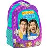 NINNA e MATTI Zaino Ovetto Grande per Bambini Scuola Elementare, 32 x 21 x 42 cm