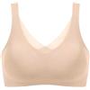 Generic Reggiseni Per Mastectomia Senza Cuciture Per Protesi Mammarie Da Donna Con Tasche Bra Senza Fili Comfort Everyday Reggiseno Finto Per Seno(Black,L)