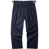 RegaliaKun Pantaloni Gurkha da Uomo in Cotone retrò, Pantaloni Chino Dritti con Parte Anteriore Piatta, Estivi 2025, Blu, Taglia L