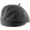 Kopka Accesssories - Berretto a Maglia Woollen Roll Upp Beret - Anthracite