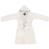 Laura Biagiotti Accappatoio con Cappuccio Laura Biagiotti Zaffiro/Ambra taglie S M L XL XXL interno micro spugna cotone esterno nido d'ape UOMO DONNA (Avorio - Ambra, M - TG 44/46)