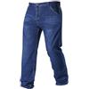 Generisch Jeans da uomo, invernali, in pile, grandi dimensioni, in denim, gamba dritta, pantaloni termici, elasticizzati, casual, spessi, per il tempo libero, per attività all'aria aperta, in denim
