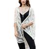 L-Peach Donna Camicia di Pizzo Costumi da Bagno Pareo Beach Dress Tunica Cover ups