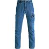 KAPRIOL Nimes Jeans da Lavoro e Tempo Libero Resistenti Confortevoli Slimfit (XL)