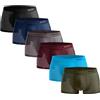 BOXR Underwear Boxer in bambù - Set di 6 - Morbido come seta e traspirante (S-3XL), multicolore, XL