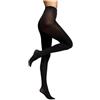 POMPEA 6 Paia Collant Donna Microfibra 80 Den Microfibra Opaco NERO.1/2 - S