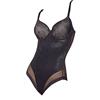 Selene Body riduttore con ferretto imbottito colore nero art. Violeta (3 / 90c)