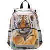 HMZXZ Zaino per bambini piccoli,carino tigre pittura bambino viaggio borsa libri scuola materna scuola materna zaini Daycare,animali tigre bambino zaini per ragazzi e ragazze, multicolore