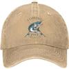 TBSANIN Berretto da Baseball Pesca Luccio Pescatore retrò Cotone Pesca Luccio Sun cap Uomo Allenamenti All'aperto Regolabile Fit cap Cappello Regalo